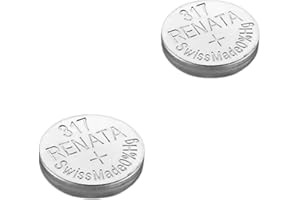 BEST PRICE SQUARE 2 piles Renata pour montre - Faites en Suisse - La cellule des piles ne contient pas de mercure - Pile bouton de 1,55 V Renata - Longue durée - Plusieurs modèles disponibles