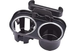 JSCARLIFE Car Headrest Cup Holder, Universal Car Backseat Snack Tray Dual Cup Holder for Car Truck Boat Van