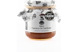 MIEL CAMINO DE SANTIAGO Miel Pura de abeja 100% CRUDA y ORGÁNICA. Sin azúcar, sin aditivos, sin pasteurizar. Origen España, El Bierzo. Alto contenido en minerales. (Flores del Bierzo, 1000 gr). Cosecha Julio 2024.