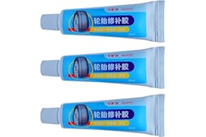 KXXK 30ml Reifenreparatur Kleber Wasserfest Alleskleber Gummi Einstichabdichtmittel Kleber, Alleskleber Gummi Reparatur Set, Professioneller Stark Haftender Reifenkleber Für Auto/Motorrad/Fahrrad/LKW