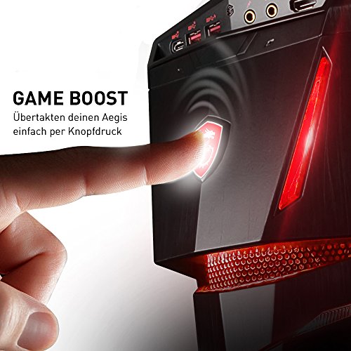 MSI 9S6-B91211-006-956-B907-102 Aegis Ti3 VR7RD SLI-006DE Desktop PC (Intel Core i7-7700K, 2000GB Festplatte, 32GB RAM, Geforce GTX 1070, Win 10 Home) schwarz - 5