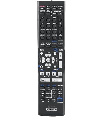 KENWOOD リモコン RC-A1 (Tv7547) Buy Replacement Remote Control fit for Kenwood AV Receiver Audio