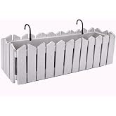 Omnipazar OZN-616 Efes Askılı Balkon Saksı Takımı 9 Litre No:2