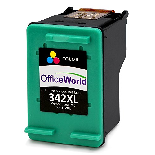 OfficeWorld Remanufactured HP 336 342 Cartuchos de tinta Compatible para HP Photosmart 2713 2710 2575 C3180 8150 D5160  HP Officejet 6310 6313 6315  HP Deskjet 5440 5420 5420v 5432