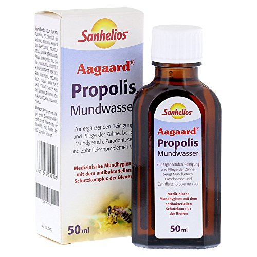 Preisvergleich Produktbild Sanhelios 2472 Aagaard Propolis Mundwasser, 50ml