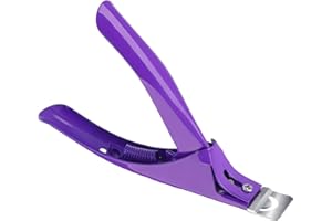 FRESILKORA Acrylic Nail Clippers False Nail Cutters, Nail Tip Cutter for False Gel Artificial Nails, Nail Extension Clipper, Professional Fake Nails Manicure Tool, Essentials for Nail Techs Women Salon Home