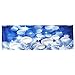 Produktbild AMUSTER Weihnachten Badezimmer rutschfeste Badematte Wasseranziehende Badteppich Weihnachtsmatten Boden Tür Bad Matte Innen Badewanne Teppich Tür Matten Decor (60cm*180cm, C)