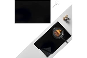 TAIMIMY 54 * 90cm große silikon induktionskochfeld schutzmatte Induktion schutzmatte Induction Cooker Silikonmatte HitzebestäNdiges Wärmeisolierte Pad für Induktionsherd, Multifunktionale Silikonmatte