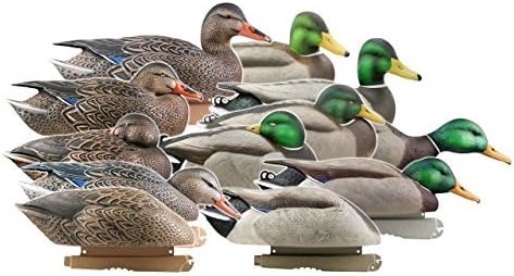 Greenhead Gear Pro-Grade Duck Decoy,Mallards/Harvester Pack,Dozen by GreenHead Gear