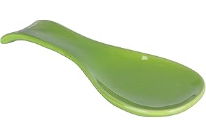 SERVETTE HOME Repose-cuillère en céramique verte