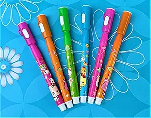 SSKR Invisible Ink Magic Spy pen with UV Light - Pack of 3 Pens | Best Birthday return gift for boys and girls.