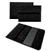 Produktbild UC-Express Sleeve Schutz Hülle Medion Akoya E6246 Tasche Filz Notebook Cover Laptop Case, Farbe:dunkel Grau