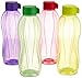 Produktbild Tupperware AquaSafe Wasserflasche, Aquasafe Set of 4, Multicolor, 1 Liter