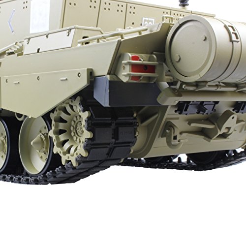 Hugine 2.4Ghz 1/16 Emulational British Challenger 2 RC Main Battle Tank With Smoke and Sound Effect