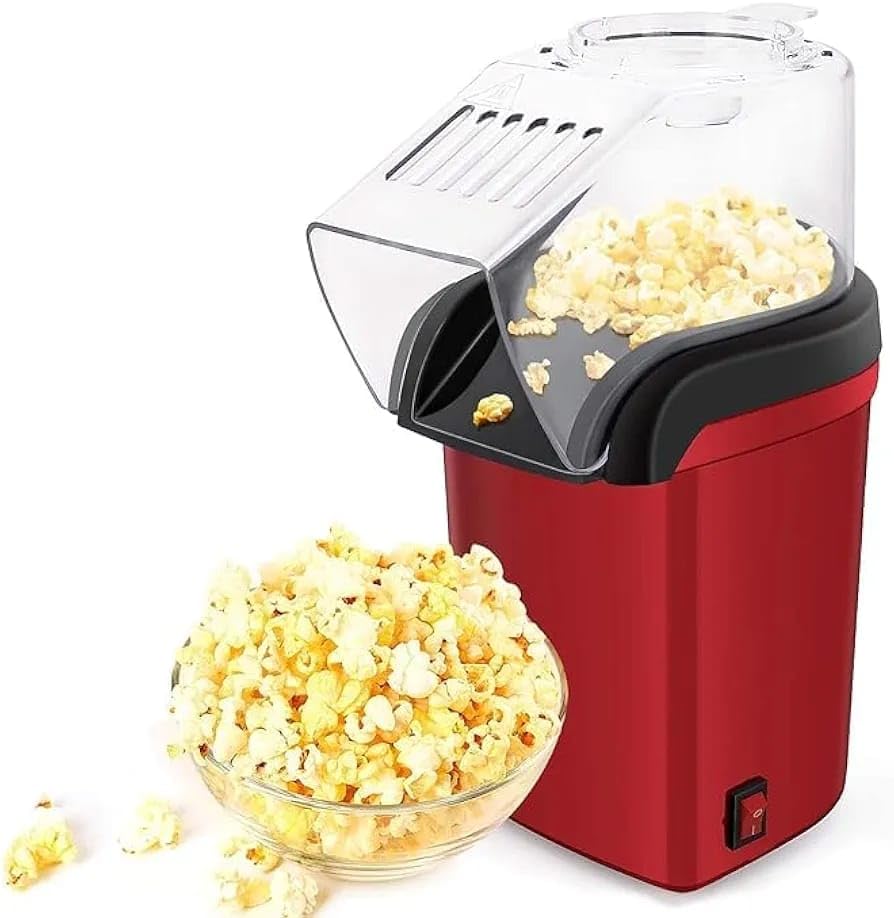 Hot Air Popper Review: Healthy & Delicious Electric Popcorn Maker Machine for Parties