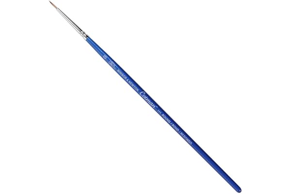 Winsor & Newton Cotman Pinceau Aquarelle Série 111 Rond Manche Court N°0
