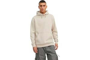 JACK & JONES Hoodie Plain Hoodie