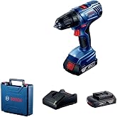 Bosch Professional, Gsr 180-Li Ak&uuml;l&uuml; Delme Vidalama Makinesi (18 Volt, 2 X 2,0 Ah Ak&uuml;, Şarj Cihazı, Yumuşak/Sert Tork: 21/54 