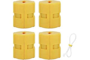 Aramox Économiseur de carburant, outil aidant de voiture d'économiseur d'énergie de véhicule d'économiseur d'énergie d'essence magnétique universel(4pcs)