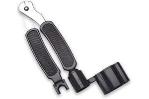 CYLEIBE 3-In-1 Guitar String Winders Tool, Guitar String Winder Cutter and Bridge Pin Puller Repair Tool for Guitar, Bass, Violin, Ukulele