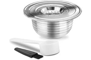 RECAFIMIL Filtro per caffè riutilizzabile in acciaio inox per macchine da caffè Bialetti