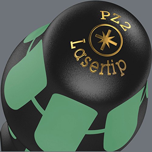 Wera 355 PZ Kreuzschlitz-Schraubendreher, PZ 0 x 60 mm, 05009305001 - 7