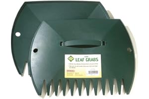 Hamptons Direct Bosmere Laubgreifer [Garten & Freizeit] - Handgreifer für Laub, Schnittgut & Stöcke - Grün - Kunststoff - Manuell - N455