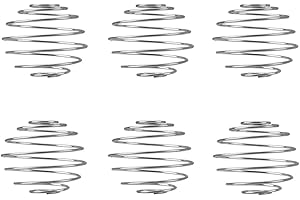 ‎POLLY ONLINE 6 Stück Frühling Kugeltyp Blender Stainless Steel Blender Mixing Ball Schneebesen Edelstahl Protein Shaker Metall Shaker Ball Für Shaker für Eiweiß- & Sportgetränke（Großes Format 5.5cm）