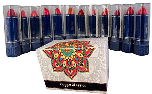Lapiz Labial 12 unidades. Colores Surtidos en Caja de Regalo. Calidad Alemana