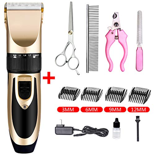 Preisvergleich Produktbild Legendog Hundesalon Clippers Set Hunde Trimmer Wiederaufladbarer Hundesalon