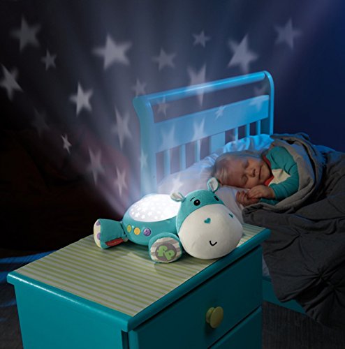Imagen 2 de Fisher-Price Hipopótamo dulces sueños, juguete de cuna para bebé (Mattel CGN86)
