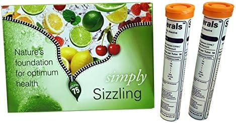 Simply Natural Pure Plant Derived Sizzling Minerals (Orange Flavour)