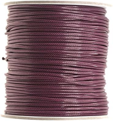 Cord, Cord, for Jewellery/Necklaces/Tape (Polyester), Hobbies, DIY, 1.5 mm 91 m Roll 42 amethyst