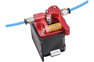 Super Print Ender 3 Dual Gear Extruder,Dual Drive Metal Extruder for Ender 3 V2/Pro/Ender 5/Plus/CR-6 SE/Ender 3 Neo/Max Neo/CR10/10S/CR10S Pro/Chiron/Vyper/i3 Mega 3D Printer Extruder.