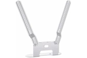 PureMounts PM-SOM-081 para montaje directo en TV, compatible con la barra de sonido SONOS BEAM, carga útil: 5 kg, blanco