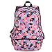 Produktbild Outdoor peak Mädchen Nylon wasserdicht Büchertasche Rucksack Laptoptasche Unitasche Freizeitrucksack Schulrucksack Studententasche Daypacks Reisetasche(Schwarz)