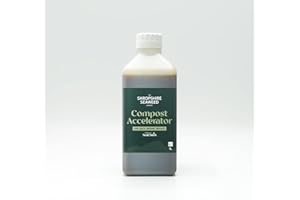 SEA-CHEM The Shropshire Seaweed Company Organic Compost Accelerator, Enhances Natural Process and Gives Results In Just Six Weeks (1L)