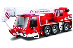 Bburago Maisto France 32010 - Camion dei pompieri Crane, scala 1:55