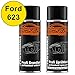 Produktbild TRISTARcolor Autolack Spraydosen Set für Ford 623 Nuon Yellow Grundlack Basislack Sprühdose 400ml