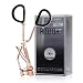 AMTOK Eyelash Curler Professional Pinch Free Lash Curler Stainless Steel with 4 Replacement Refill Pads Silicone, Rose Gold