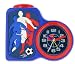 Produktbild Baby Watch, Motivdruck Dring, Fußball, Kinder-Wecker Quarz Analog Blau