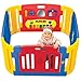 Little Playzone Playpen w/ Electronic Lights and Sounds Play Yard, 8 piece