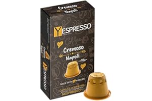 YESPRESSO 200 Capsule Compatibili con Nespresso Cremoso Napoli - 2 Confezioni da 100 capsule