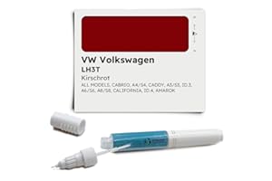 ‎GENUINE COLORS Genuine Colors Lackstift KIRSCHROT LH3T Kompatibel/Ersatz für VW Volkswagen Rot