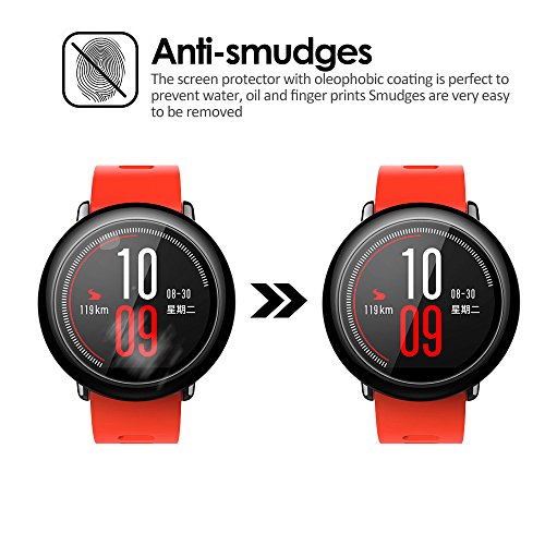 Olycism Protector de Pantalla para Xiaomi Huami Amazfit Watch 2-Pack Ajuste Perfecto Alta Definici n 9H Dureza Anti-ara azo No Hay Burbujas Ultra Resistente Vidrio Templado Cristal Protector reviews Olycism Protector de Pantalla para Xiaomi Huami Amazfit Watch 2-Pack Ajuste Perfecto Alta Definici n 9H Dureza Anti-ara azo No Hay Burbujas Ultra Resistente Vidrio Templado Cristal Protector