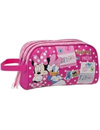 Disney Minnie y Daisy Neceser Adaptable, Color Rosa