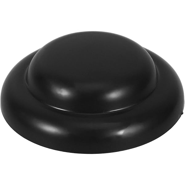 2 Embouts De Rechange Pour Parasol De Terrasse - Capuchons En Plastique Gris, Facile à Visser