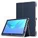 Produktbild MoKo Huawei MediaPad M5 10.8 Hülle - Ultra Kompakt Premium Slim Folding Standfunktion Schutzhülle Case für Huawei MediaPad M5 10.8 Inch 2018 Tablet mit Auto Wake/Sleep Funktion, Marineblau