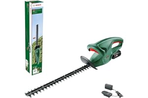 Bosch Cordless Hedge Cutter EasyHedgeCut 18V-44-11 (1x 2.0 Ah Battery; 18 Volt System; Blade Length 44 cm; for Trimming Smaller Hedges; in Carton Packaging)
