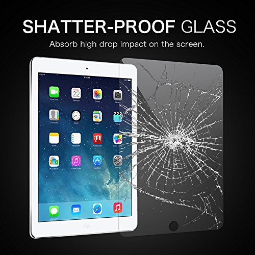 Fintie Panzergla Schutzfolie für iPad Mini 3, iPad mini mit Retina iPad mini 2, iPad mini – Klar HD 9H stark kratzfest Hartglas Displayschutzfolie Glasfolie Screen Protector Displayschutz Folie Displayfolie - 4